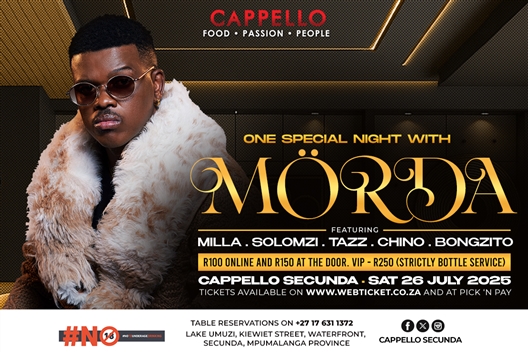 1 SPECIAL NIGHT WITH MORDA BONGZ